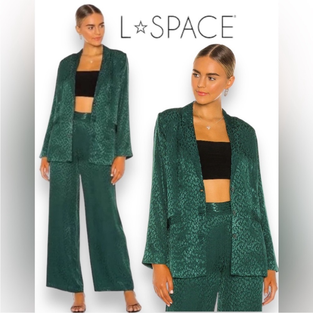 L*SPACE Bennytt Blazer & Pant Set in Ultramarine, Size 2